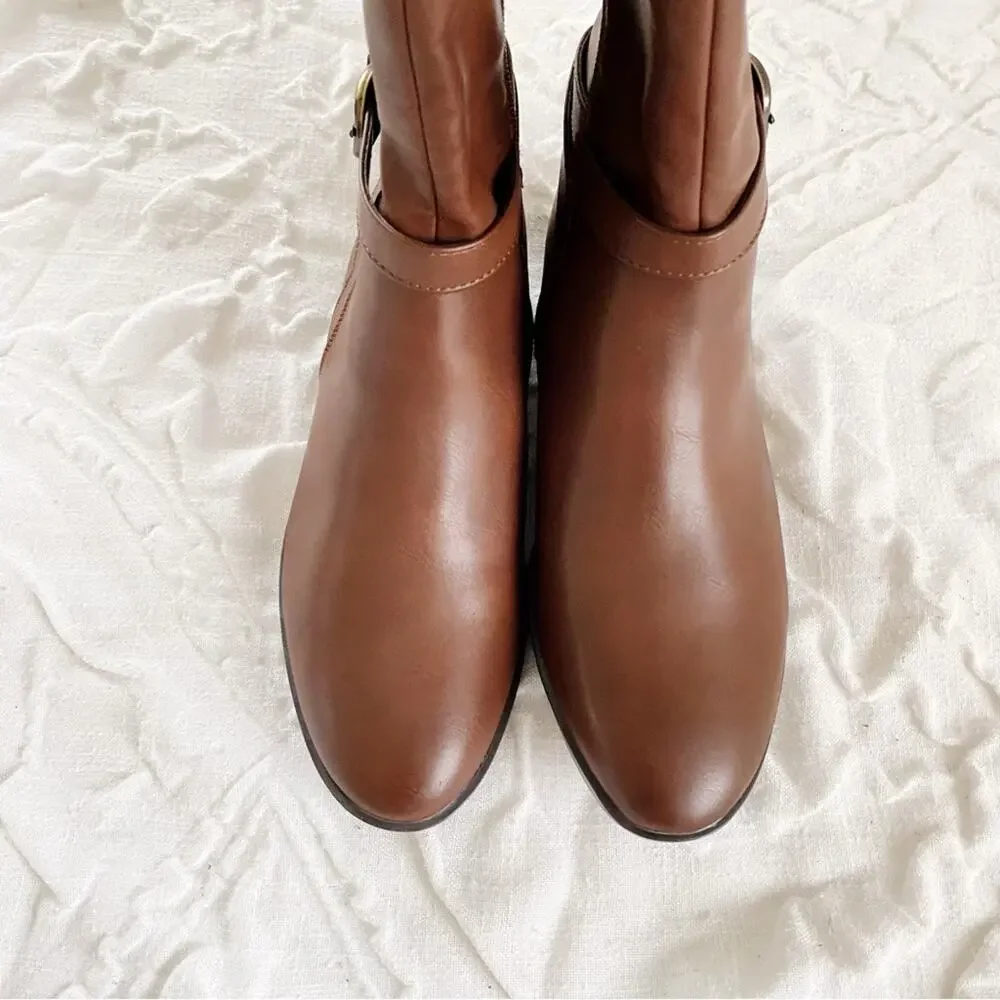 Naturalizer Sahara Wide Calf Riding Boots New